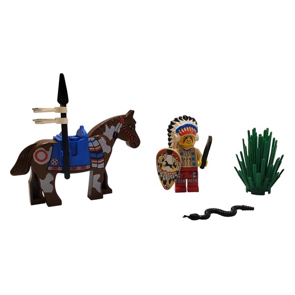 LEGO System Western Tribal Chief 6709 In 1997 vintage New Retired no box/manuel - Picture 1 of 6